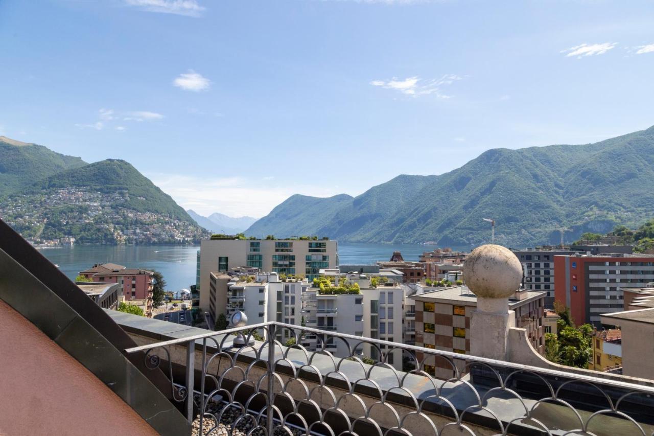 Hotel De La Paix Lugano Esterno foto