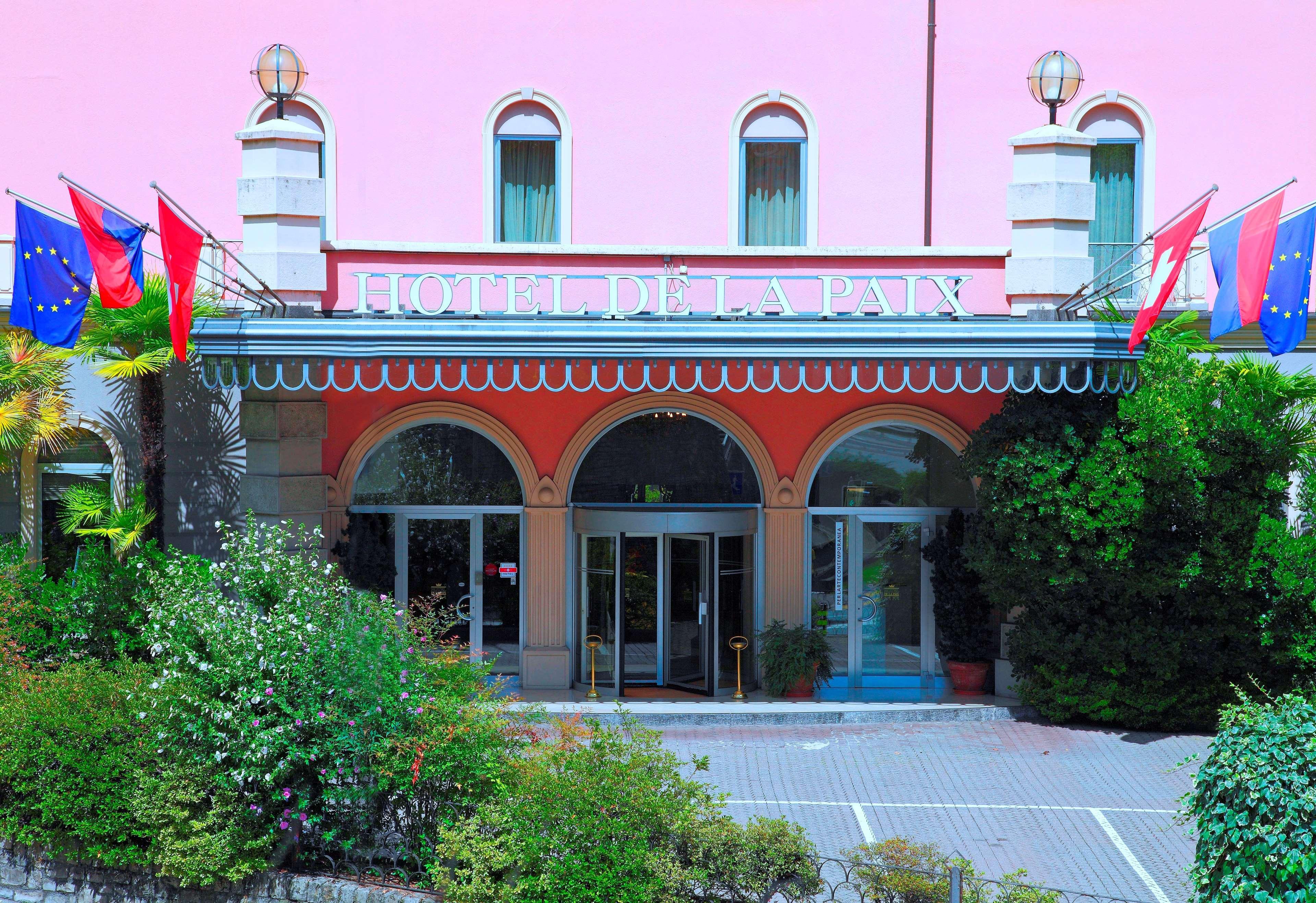 Hotel De La Paix Lugano Esterno foto
