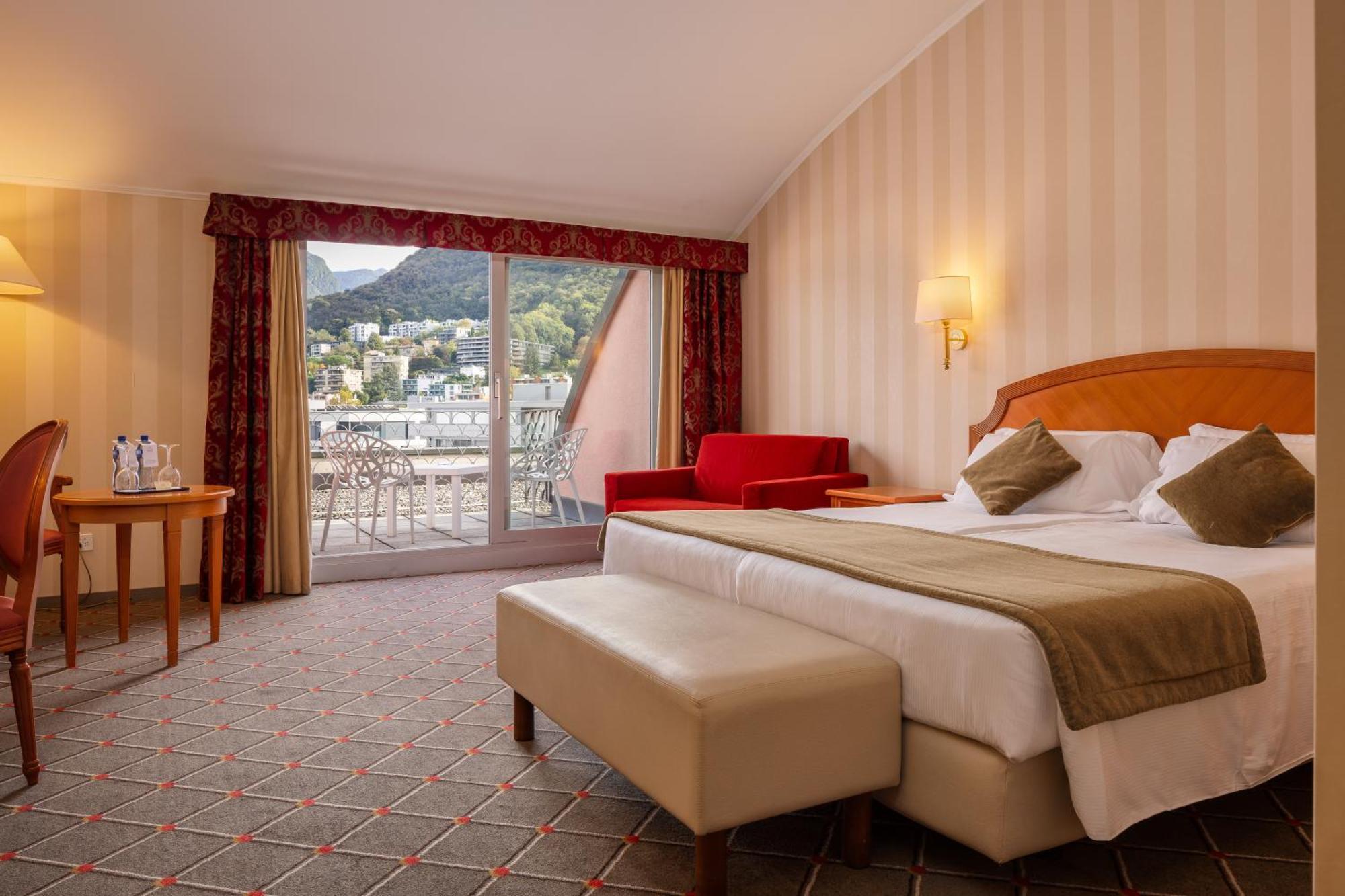 Hotel De La Paix Lugano Esterno foto
