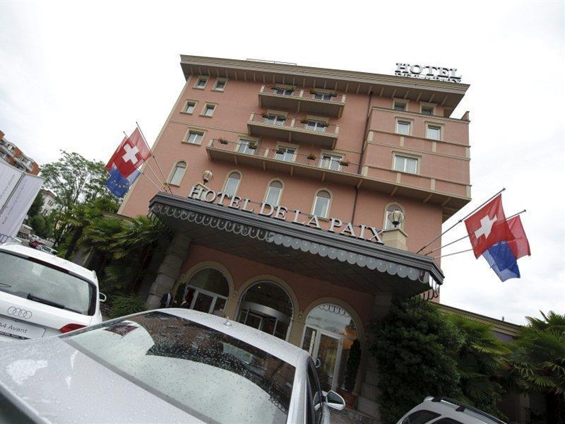 Hotel De La Paix Lugano Esterno foto